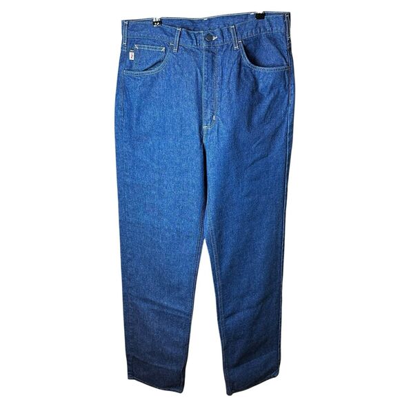 Carhartt Flame Resistant Signature Denim Relaxed Fit Jeans FR Men’s 36 X 36 - Picture 1 of 9